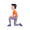 person kneeling